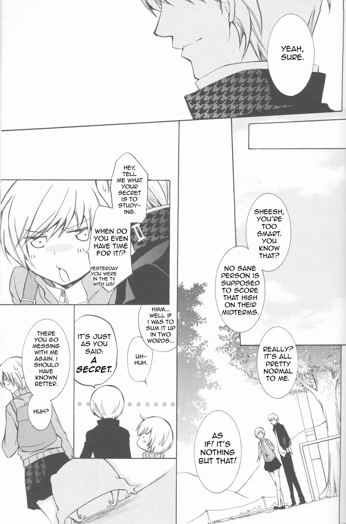 Persona 4 - Kimi no Tonari (Doujinshi) Chapter 0